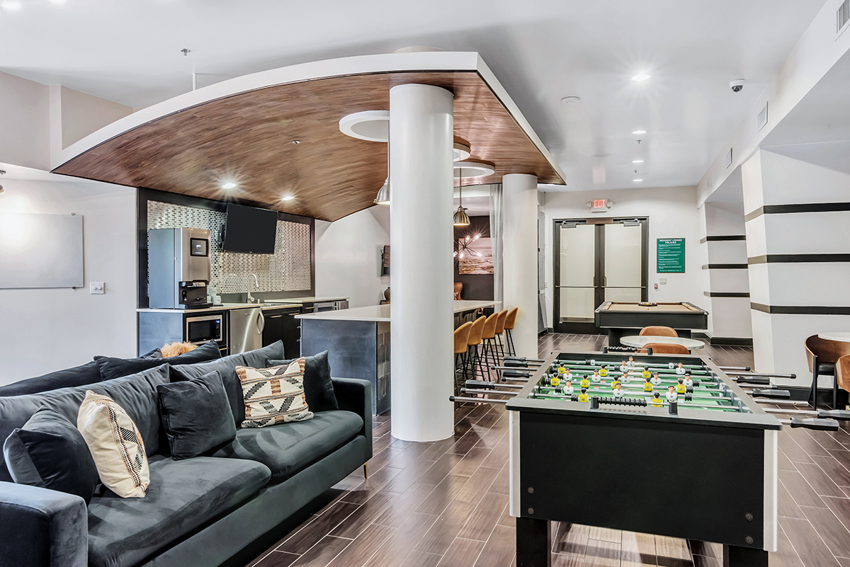 Multifamily community exterior